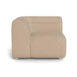 Heal's Lilli Corner Unit Left Module Capelo Linen-Cotton Bamboo Natural Beech Feet