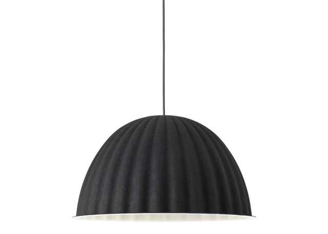 Muuto Under The Bell Pendant Light Black 55cm