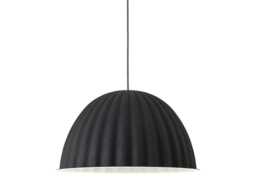 Muuto Under The Bell Pendant Light Black 55cm