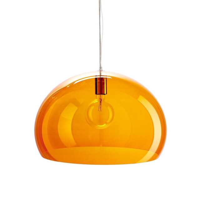 Kartell FL/Y Pendant Light Orange - image 1