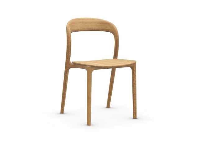 Artisan Neva Light Chair Oak Natural Oil Wooden Seat