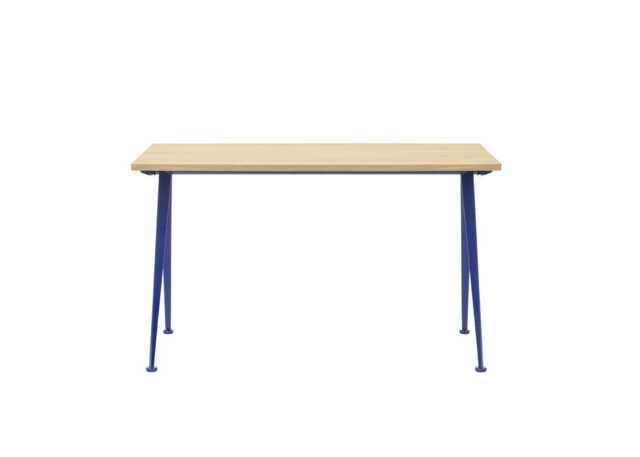 Vitra Compas Direction Desk, Blue Base