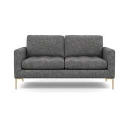 Heal's Eton 2 Seater Sofa Melton Wool Shale Brass
