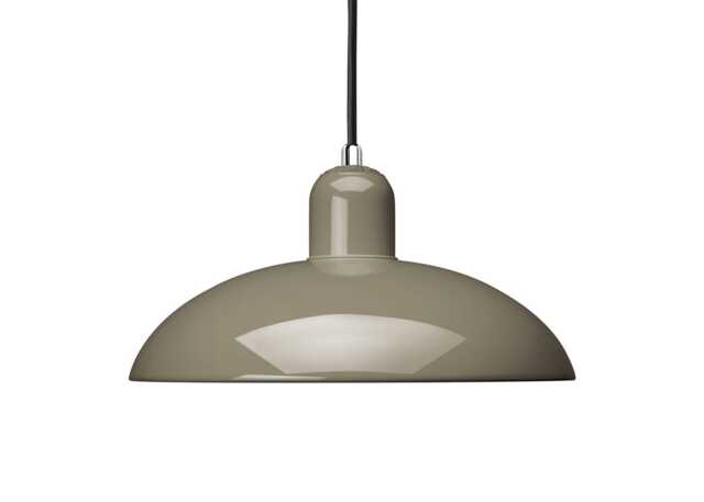 Fritz Hansen Kaiser Idell Pendant Light Olive Green