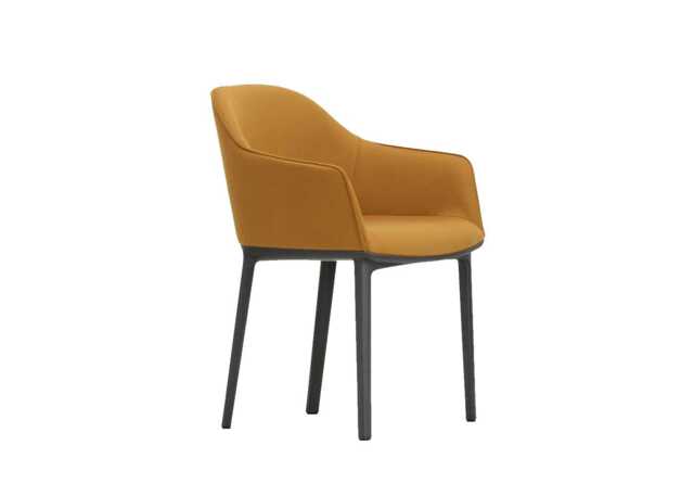 Vitra Softshell Armchair Cognac - image 1