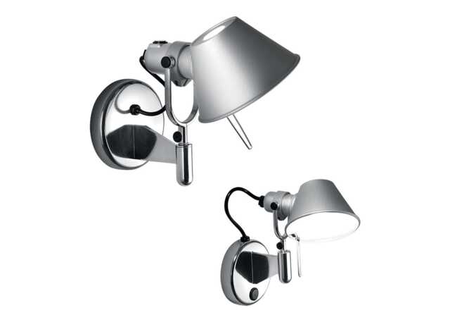 Artemide Tolomeo Wall Light Aluminium