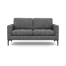 Heal's Eton 2 Seater Sofa Melton Wool Shale Black