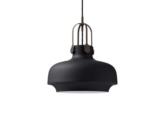 &Tradition Copenhagen Pendant Light SC7 Matt Black