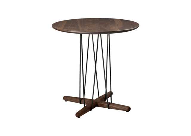 Carl Hansen & Son E021 Embrace Coffee Table Oiled Walnut Black Base 48cm - image 1