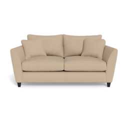 Heal's Torino 3 Seater Sofa Capelo Linen-Cotton Bamboo Black Feet