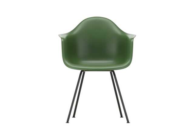 Vitra Eames DAX Armchair New Height Forest Basic Dark Powder Coated Base - image 1