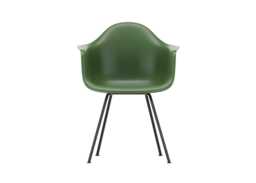 Vitra Eames DAX Armchair New Height Forest Basic Dark Powder Coated Base