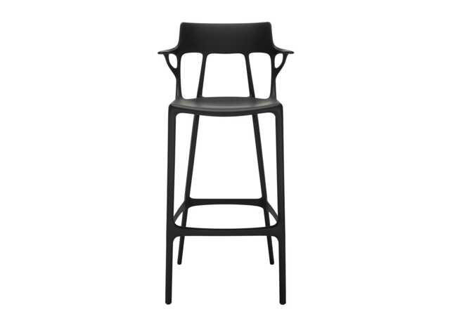 Kartell AI Bar Stool Black - image 1