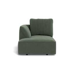 Heal's Morven Left Hand Facing Chaise Unit Boucle Fern