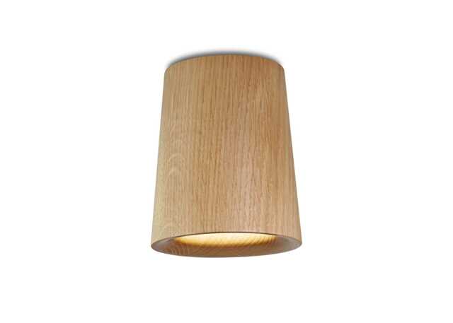Case Solid Downlight Cone Natural Oak