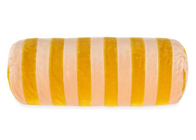 Christina Lundsteen Bolster Cushion Mustard 40cm