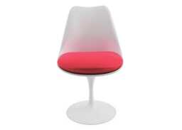 Knoll Saarinen Tulip Chair with Seat Cushion in Tonus 130