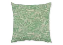 Heal's Charlotte Devereux Mediterranean Sun Cushion 43 x 43cm