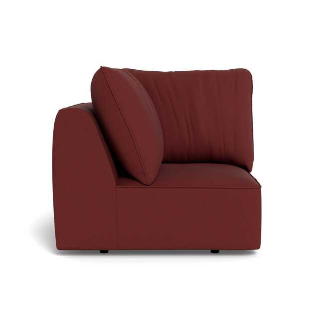 Heal's Morven Corner Unit Capelo Linen-Cotton Etruscan Red