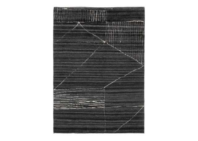 Rezas Landscape Fields Rug Charcoal 200 x 300cm