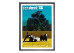 KING & MCGAW Sonsbeek, Arnhem 1966 Framed Print 62 x 45cm