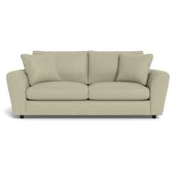 Heal's Snooze 4 Seater Sofa Cotton Grain Black Feet