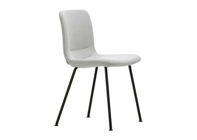 Vitra Hal Soft Tube Chair Dumet Pebble Meland Basic Dark Legs - image 1