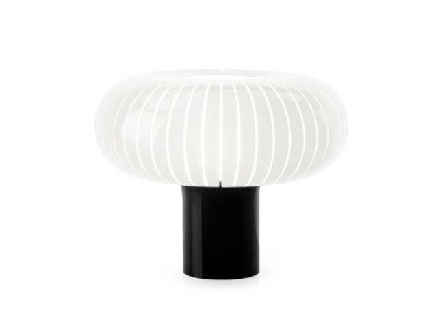 Kartell Teresa Table Lamp Black & White Large