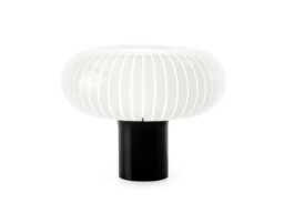 Kartell Teresa Table Lamp Black & White Large