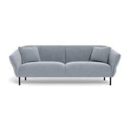 Heal's Alto 4 Seater Sofa Boucle Steel Black Feet - thumbnail 1