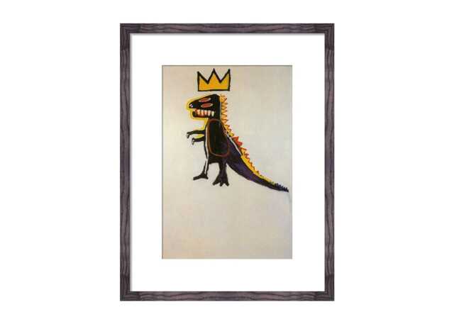 KING & MCGAW Jean Michel Basquiat Pez Dispenser 1984 Framed Print