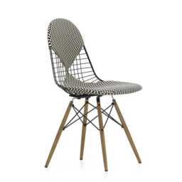 Vitra Eames DKW 2 Wire Chair Hopsak F200 Checker Bikini - thumbnail 2
