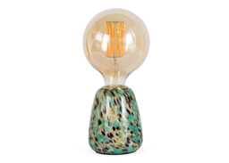 Heal's Confetti Glass Table Lamp Turquoise