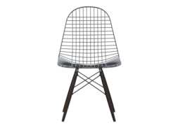 Vitra DKW Wire Chair Black Maple New Height - thumbnail 1