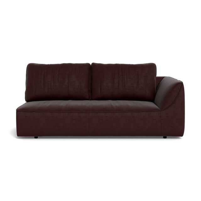 Heal's Morven Right Hand Facing 3 Seater Unit Smart Luxe Velvet Acorn