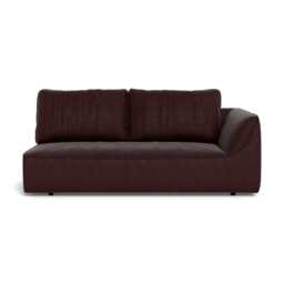 Heal's Morven Right Hand Facing 3 Seater Unit Smart Luxe Velvet Acorn