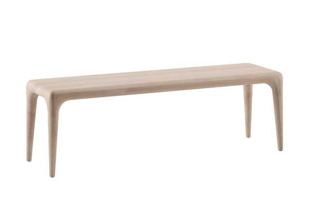 Artisan Latus Bench White Oiled Oak 160cm