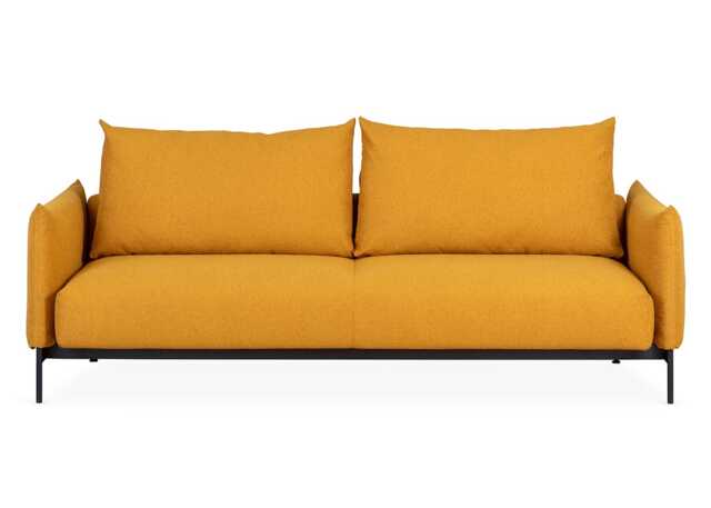 Heal's Otto Sofa Bed Boucle Ochre