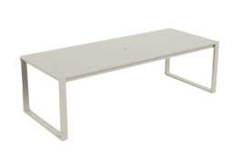 Case Eos Outdoor Communal Dining Table Pebble Grey