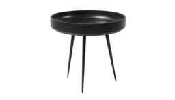 Mater Bowl Table Small Black Stained Mango Wood