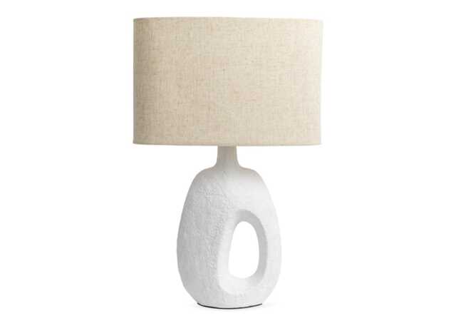 Heal's Kinloch Ceramic Table Lamp White