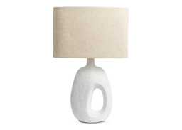 Heal's Kinloch Ceramic Table Lamp White