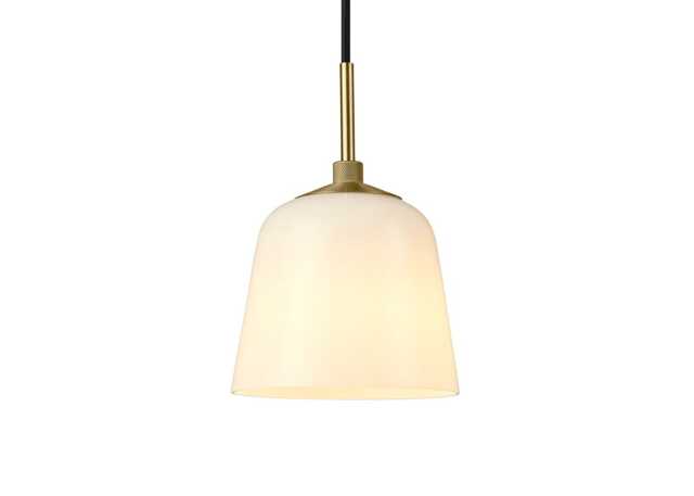 Halo Room 49 Pendant Opal Antique Brass Dia 15