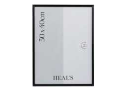 Heal's Gallery Aluminium Frame Black 30 x 40cm