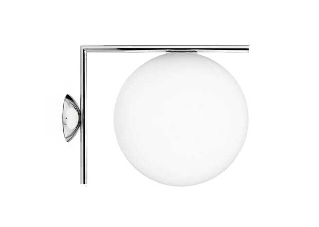 Flos IC W2 Wall Light Chrome