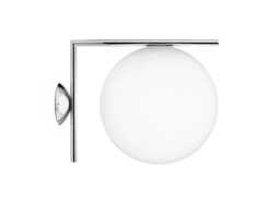 Flos IC W2 Wall Light Chrome