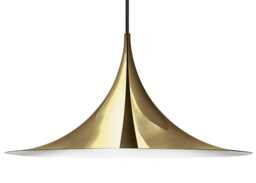 Gubi Semi Pendant Brass 60cm - thumbnail 1