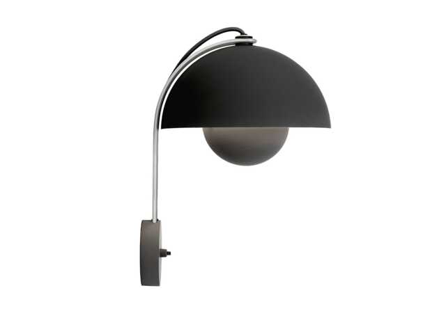 &Tradition Flowerpot Wall Light Matt Black