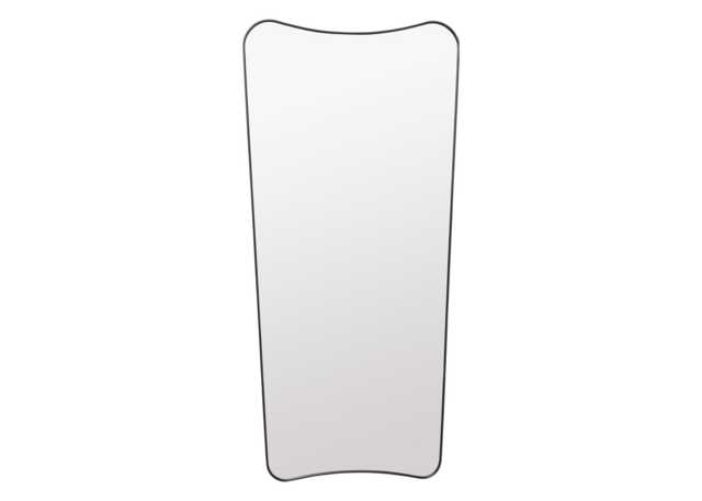 Gubi FA33 Rectangular Wall Mirror Large Black