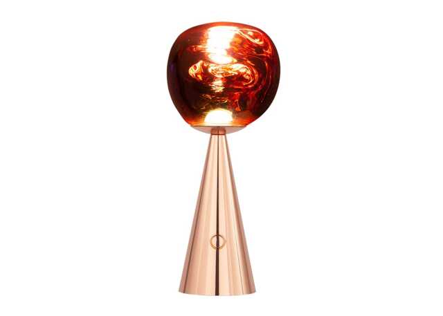 Tom Dixon Melt LED Portable Table Lamp Copper